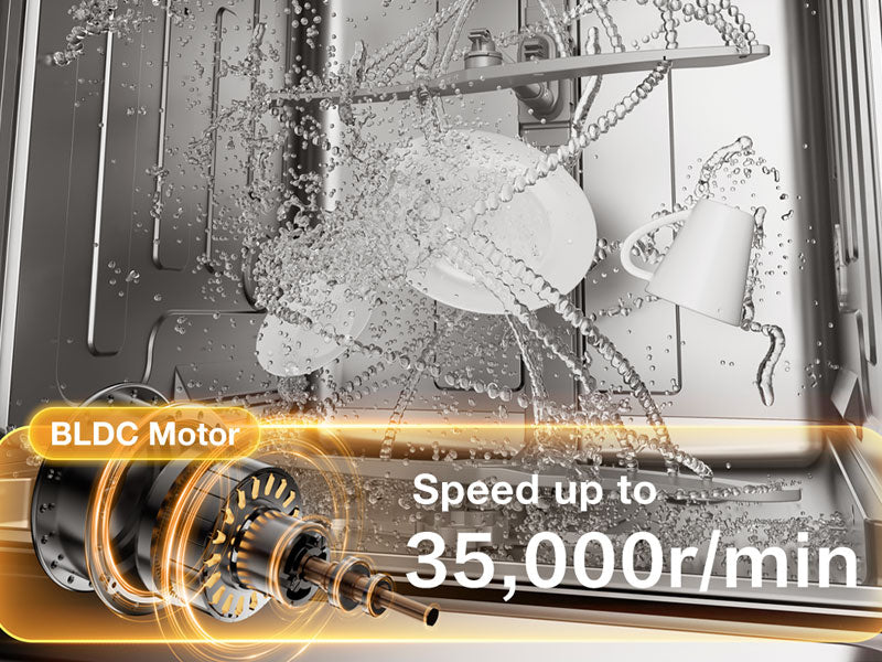 ROBAM Cyclone PowerWash for Sparkling Clean