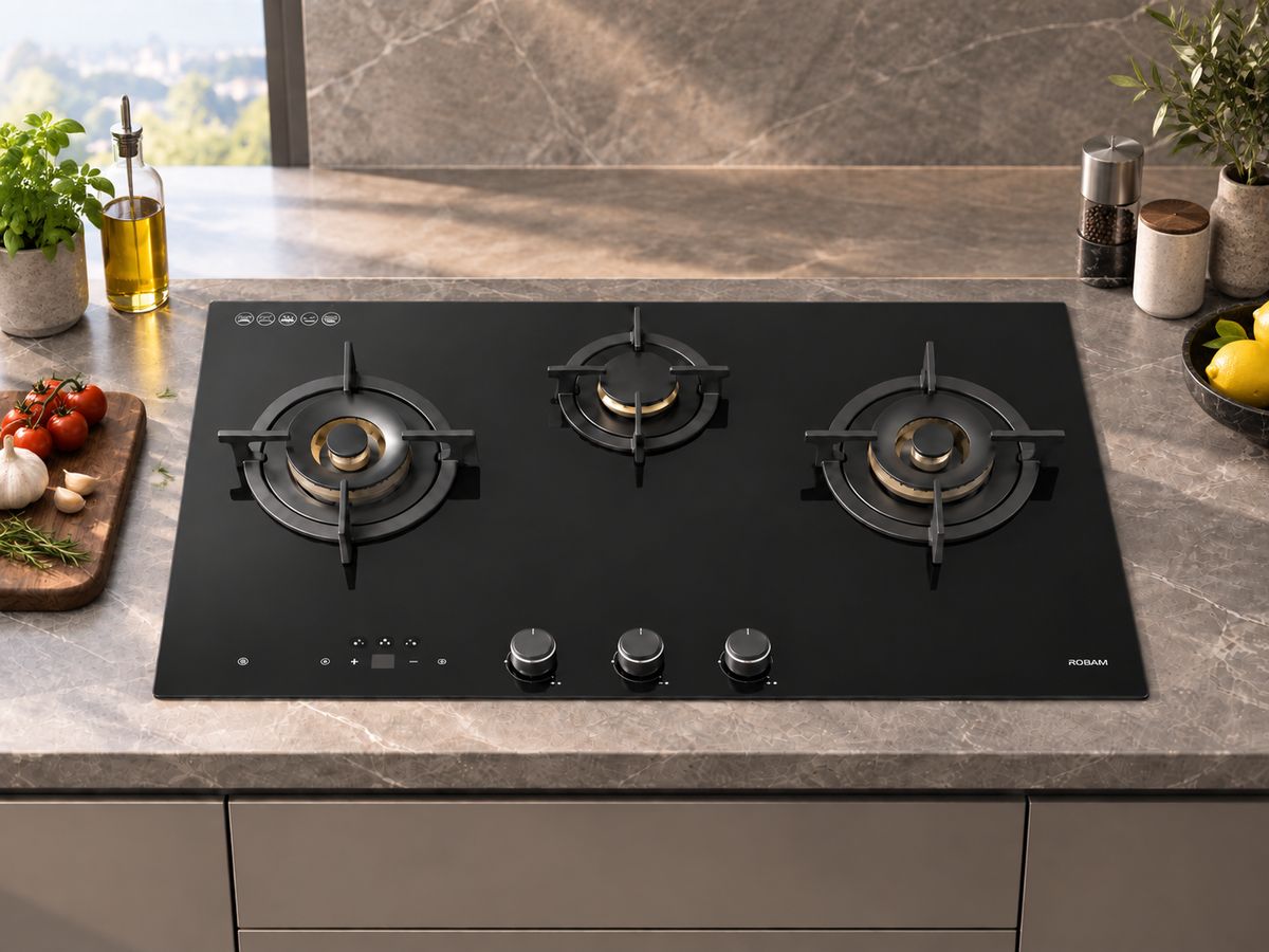 ROBAM cooktop control surface
