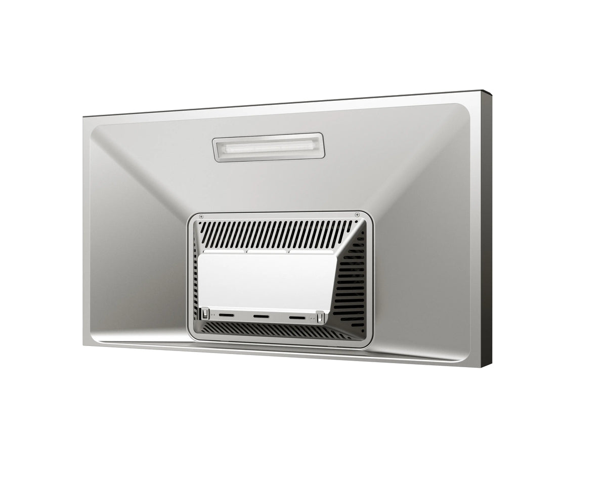 Underside of ROBAM CleanAir 1.0 A8320 rangehood with LED light and filter grille