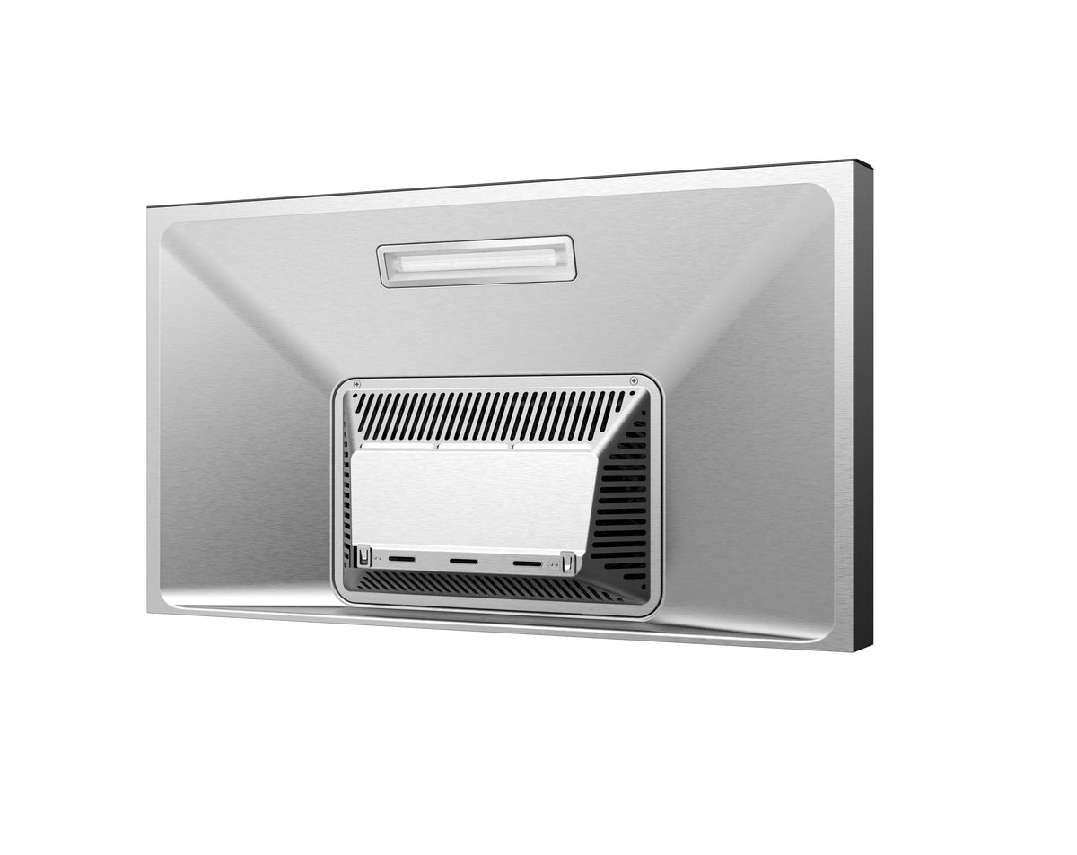 Underside of ROBAM CleanAir 2.0 A8323 rangehood with LED light and filter grille