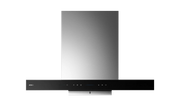 ROBAM CleanAir 3.0 87H5S 90cm stainless steel T-shaped rangehood with black glass touch controls, front view
